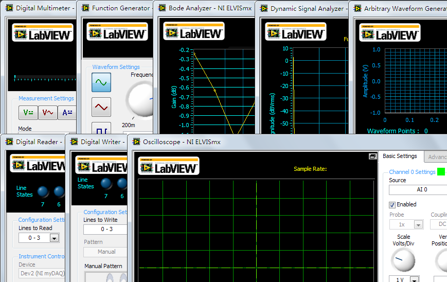 labview開發感器實驗原型卡設計與實現